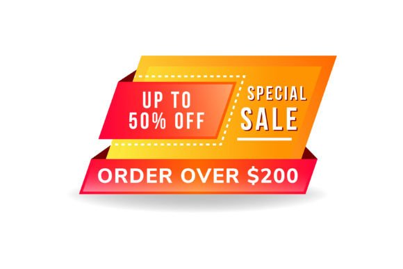 Special Sale Element Diagonal: Web Elements & Graphics