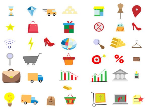 Trading Doodles Collection: Graphics & Web Elements