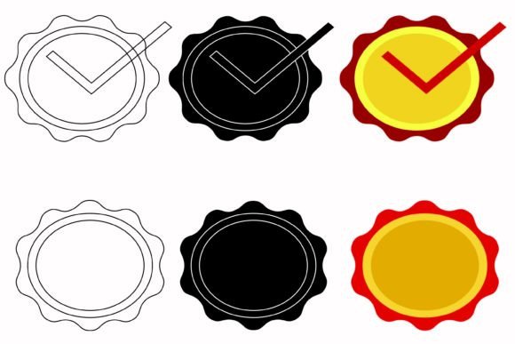Training Badge Certificate Graphics: Web Elements That Elevate Trust
